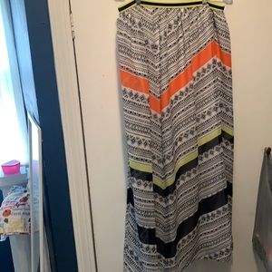 Chevron skirt